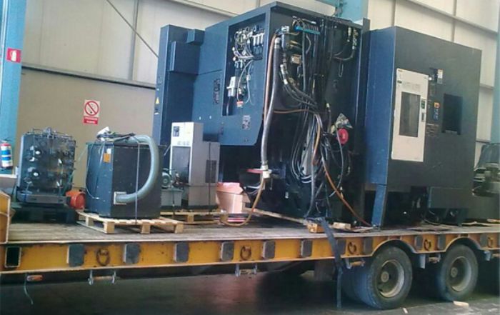 TRANSPORTE DE MAQUINARIA